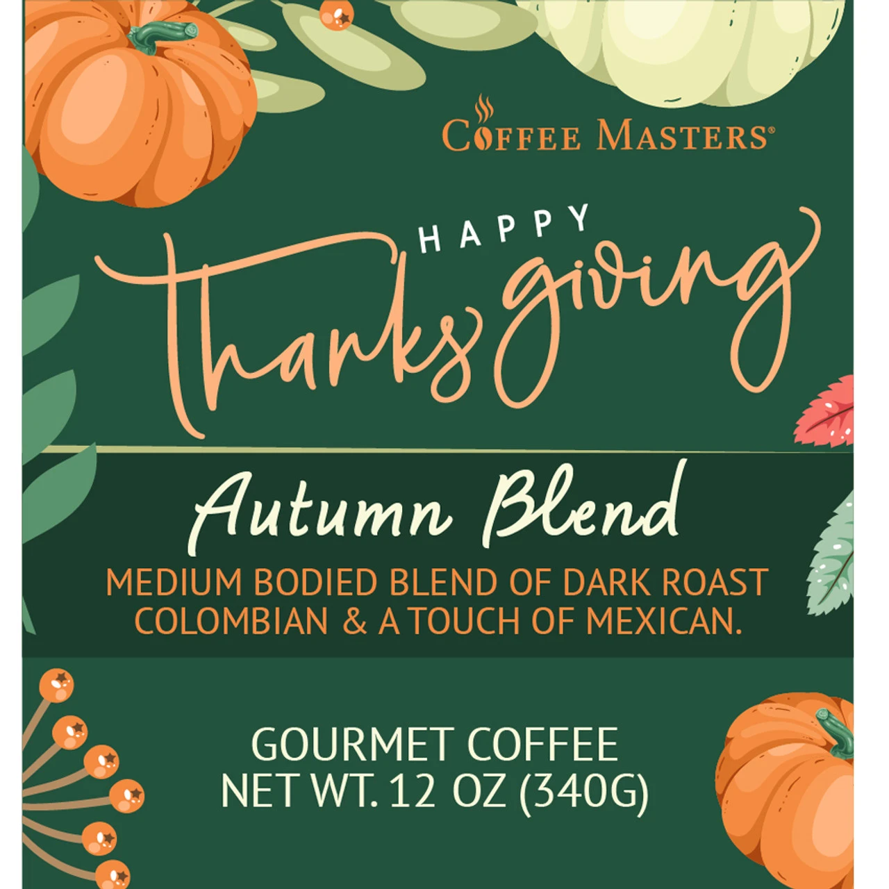 Thanksgiving - Autumn Blend 12oz (Case Of 4) 4 Thanksgiving - Autumn Blend 12oz (Case Of 4) - Image 2