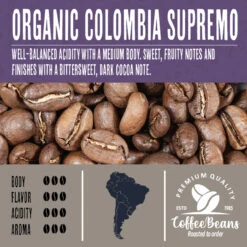 Organic Colombia Supremo 5lb