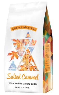 Fall Leaf - Salted Caramel 12oz Ground 4/cs