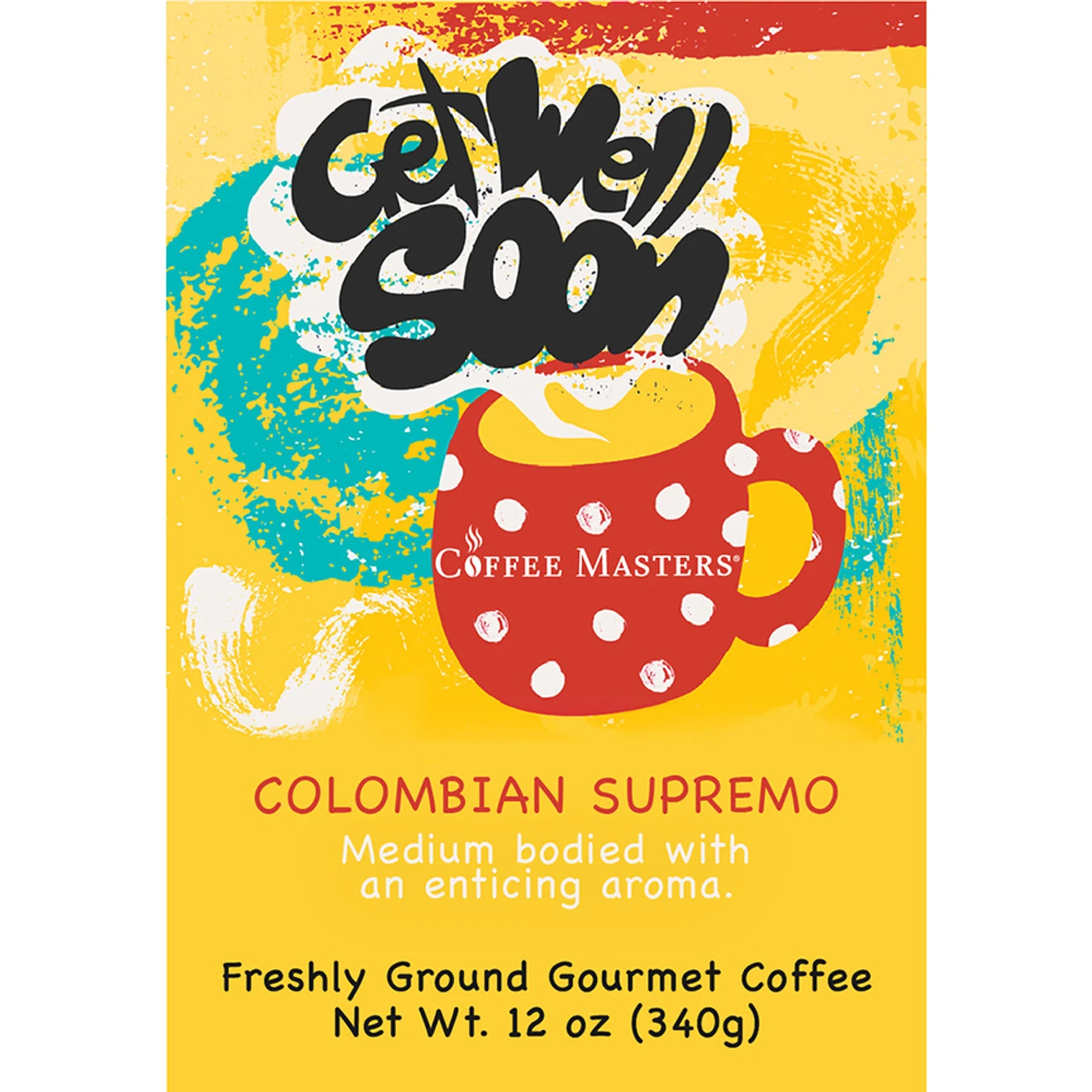 Get Well Soon-Colombian Supreme 12oz Ground 4/cs 4 Get Well Soon-Colombian Supreme 12oz Ground 4/cs - Image 2