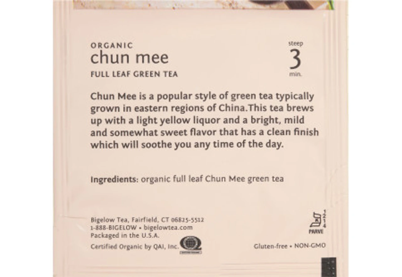 Steep Cafe Organic Chun Mee 50/cs 4 Steep Cafe Organic Chun Mee 50/cs - Image 2