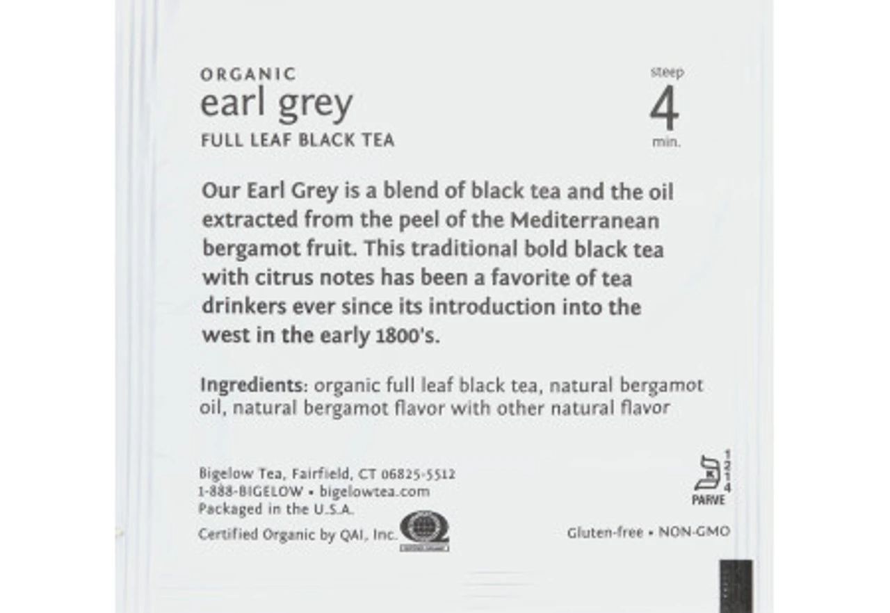 Steep Cafe Organic Earl Grey 50/cs 4 Steep Cafe Organic Earl Grey 50/cs - Image 2