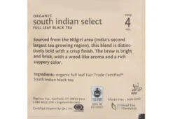 Steep Cafe Organic South Indian Select 50/cs -Coffee SCSIS back 45651.1666256955