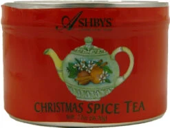 Ashbys® Christmas Spice 2oz Tea Tin 6/cs