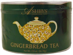 Ashbys® Gingerbread 2 Oz Tea Tin 6/cs