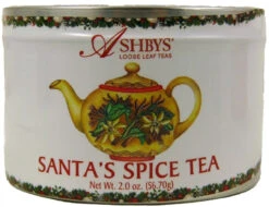 Ashbys® Santa's Spice 2oz Tea Tin 6/cs