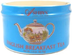 Ashbys® English Breakfast 2oz Tea Tin 6/cs