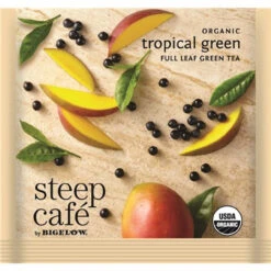 Steep Cafe Organic Tropical Green 50/cs